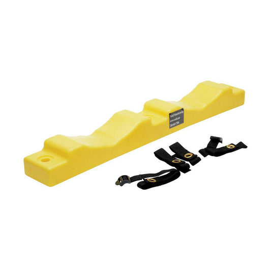 Vestil CB-W-2P 29-1/4" Long x 3" Wide x 4" High, Gas Cylinder Wall Bracket