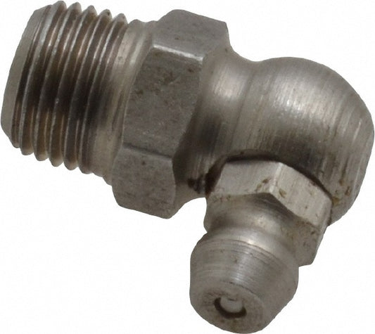 Pro-Lube GFTSS1-82790-10 Standard Grease Fitting 90 &deg Head, 1/8-27 PTF