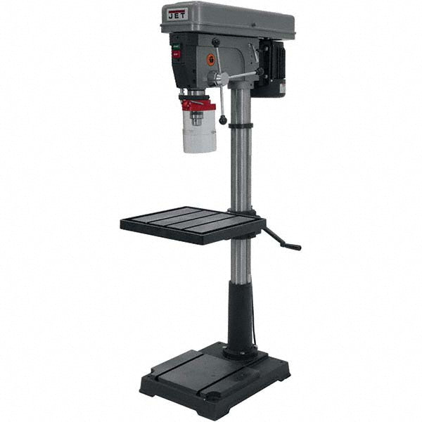 Jet 354402 Floor Drill Press 20" Swing, 1 hp, 115 & 230V, 1 Phase, Belt