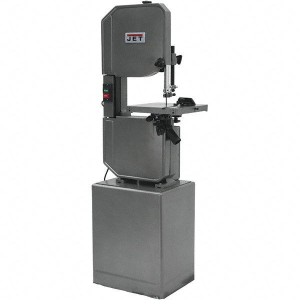 Jet 414500 Vertical Bandsaw Step Pulley Drive, 13-1/2" Throat Capacity, 6" Height Capacity
