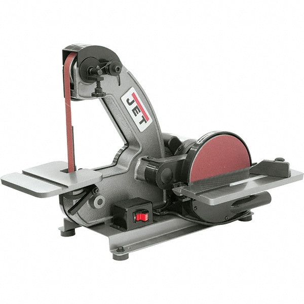 Jet 577003 Vertical Combination Sanding Machine 42" Long x 1" Wide Belt, 8" Dia