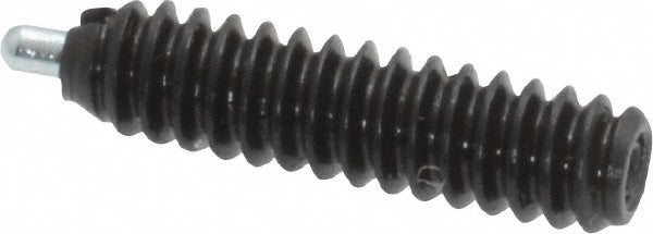 Vlier S49 Threaded Spring Plunger #6-32, 17/32" Thread Length, 0.045" Dia, 1/16" Projection