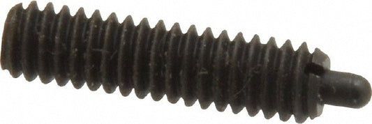 Vlier S50 Threaded Spring Plunger #8-32, 5/8" Thread Length, 0.07" Dia, 3/32" Projection