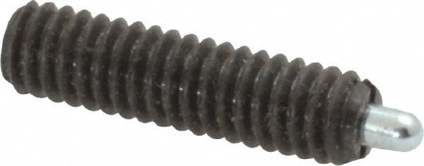 Vlier S51 Threaded Spring Plunger #8-32, 5/8" Thread Length, 0.07" Dia, 3/32" Projection
