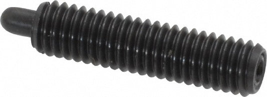 Vlier S52 Threaded Spring Plunger #10-32, 3/4" Thread Length, 0.092" Dia, 1/8" Projection
