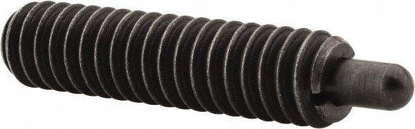 Vlier S54 Threaded Spring Plunger 1/4-20, 1" Thread Length, 0.118" Dia, 3/16" Projection