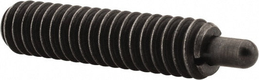Vlier S54 Threaded Spring Plunger 1/4-20, 1" Thread Length, 0.118" Dia, 3/16" Projection