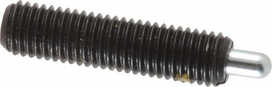 Vlier S55AN Threaded Spring Plunger 1/4-28, 1" Thread Length, 0.118" Dia, 3/16" Projection
