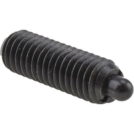Vlier S58 Threaded Spring Plunger 3/8-16, 1-1/8" Thread Length, 0.187" Dia, 3/16" Projection