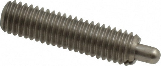 Vlier SSS52 Threaded Spring Plunger #10-32, 3/4" Thread Length, 0.092" Dia, 1/8" Projection