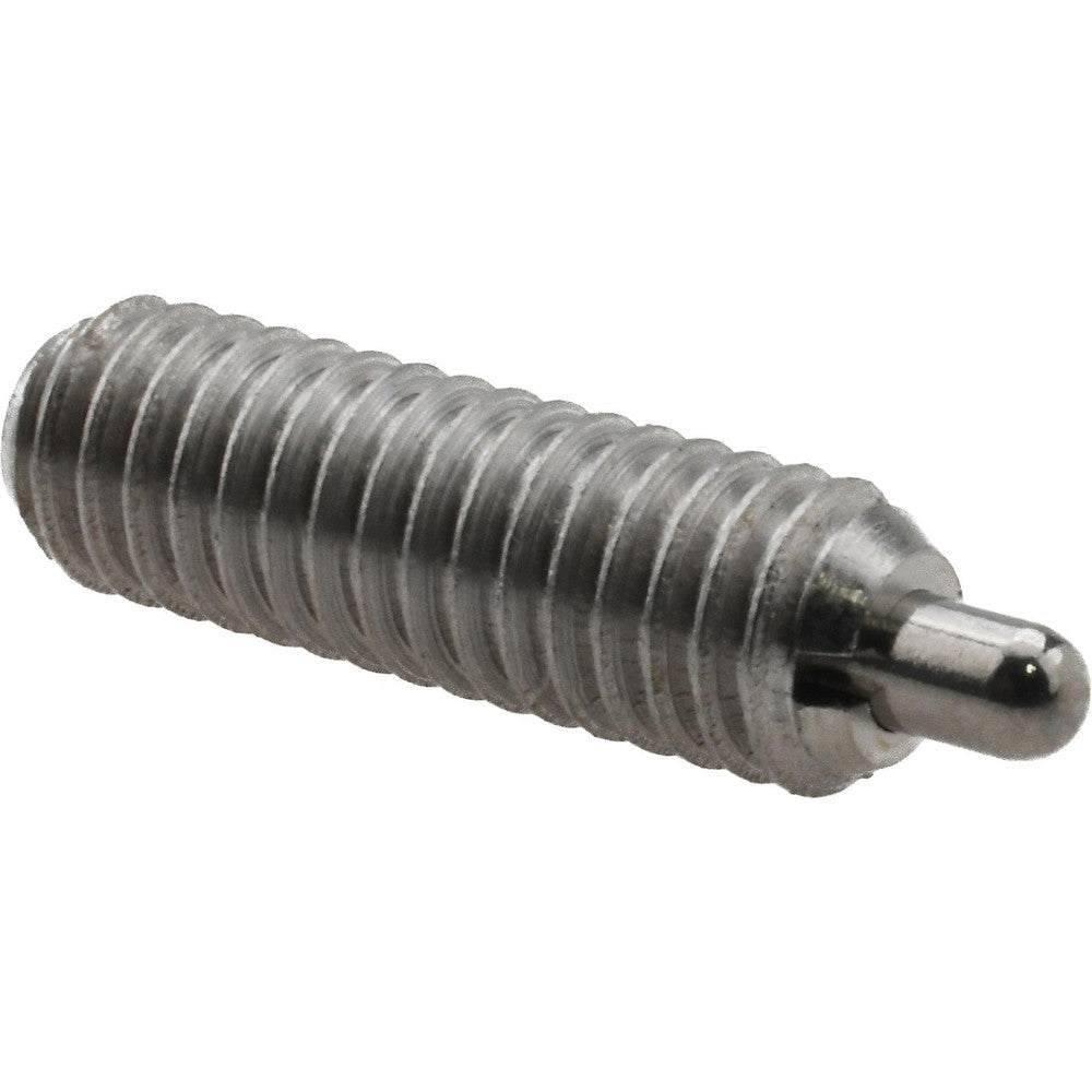 Vlier SSS56 Threaded Spring Plunger 5/16-18, 1" Thread Length, 0.135" Dia, 3/16" Projection