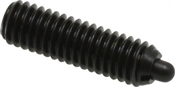 Vlier SM6A Threaded Spring Plunger M6 x 1, 0.787" Thread Length, 0.106" Dia, 0.098" Projection