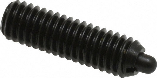 Vlier SM6A Threaded Spring Plunger M6 x 1, 0.787" Thread Length, 0.106" Dia, 0.098" Projection