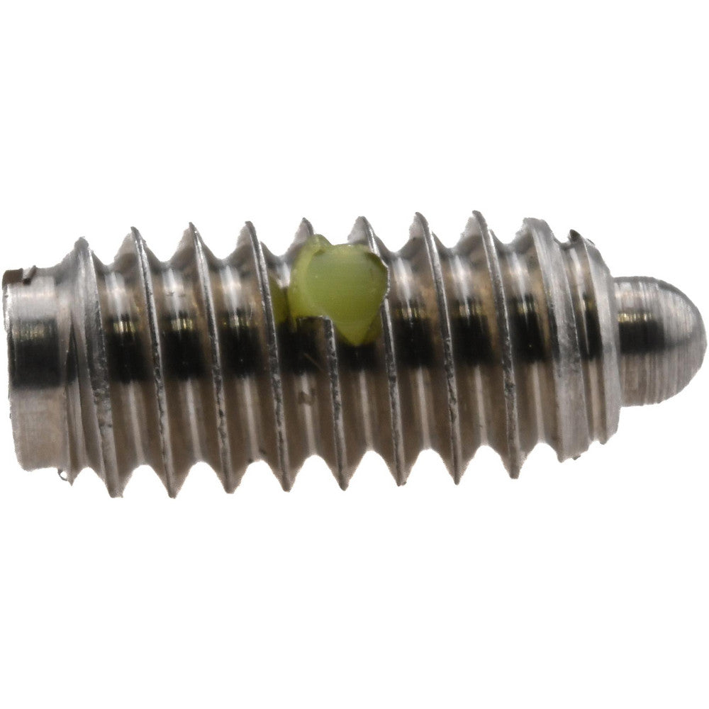 Vlier SSM54N Threaded Spring Plunger 1/4-20, 0.531" Thread Length, 0.119" Dia, 0.078" Projection