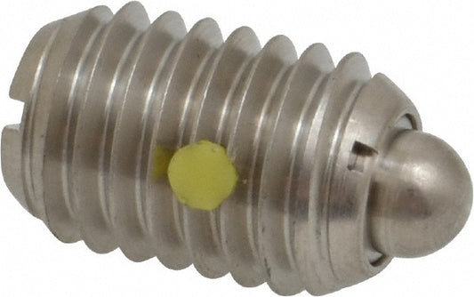 Vlier SSM60N Threaded Spring Plunger 1/2-13, 3/4" Thread Length, 0.248" Dia, 0.151" Projection