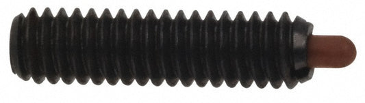 Vlier NS60 Threaded Spring Plunger 1/2-13, 1-1/4" Thread Length, 0.248" Dia, 1/4" Projection