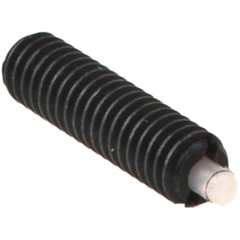 Vlier NNS50 Threaded Spring Plunger #8-32, 5/8" Thread Length, 0.07" Dia, 3/32" Projection