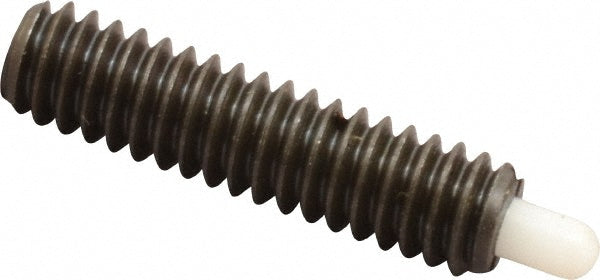 Vlier NNS55 Threaded Spring Plunger 1/4-20, 1" Thread Length, 0.118" Dia, 3/16" Projection