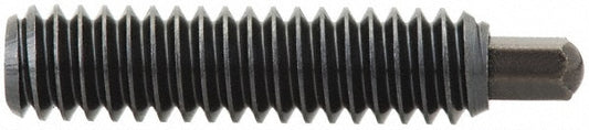 Vlier H54 Threaded Spring Plunger 1/4-20, 1" Thread Length, 3/16" Projection