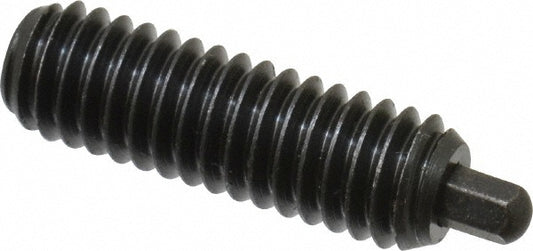 Vlier H56 Threaded Spring Plunger 5/16-18, 1" Thread Length, 3/16" Projection