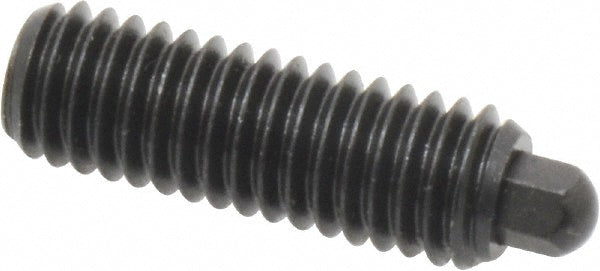 Vlier H59 Threaded Spring Plunger 3/8-16, 1-1/8" Thread Length, 3/16" Projection
