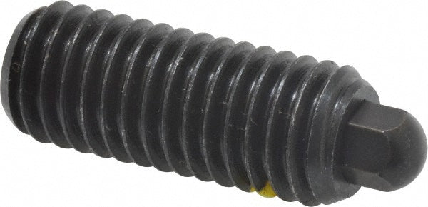 Vlier H60N Threaded Spring Plunger 1/2-13, 1-1/4" Thread Length, 1/4" Projection