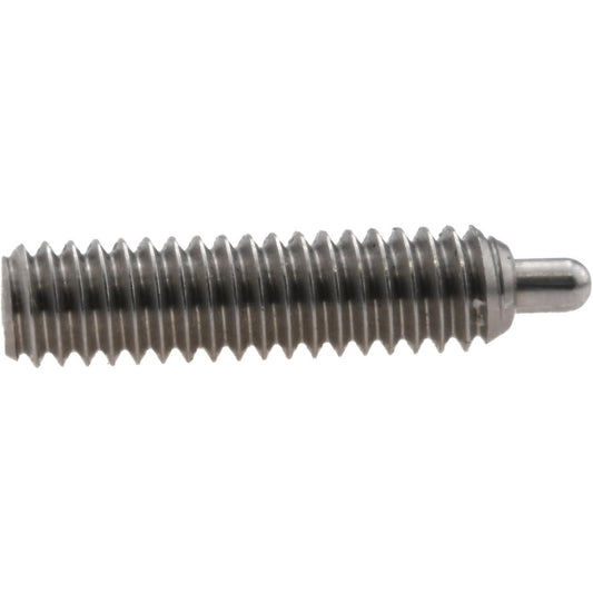 Vlier SSPH50 Threaded Spring Plunger #8-32, 5/8" Thread Length, 0.07" Dia, 3/32" Projection