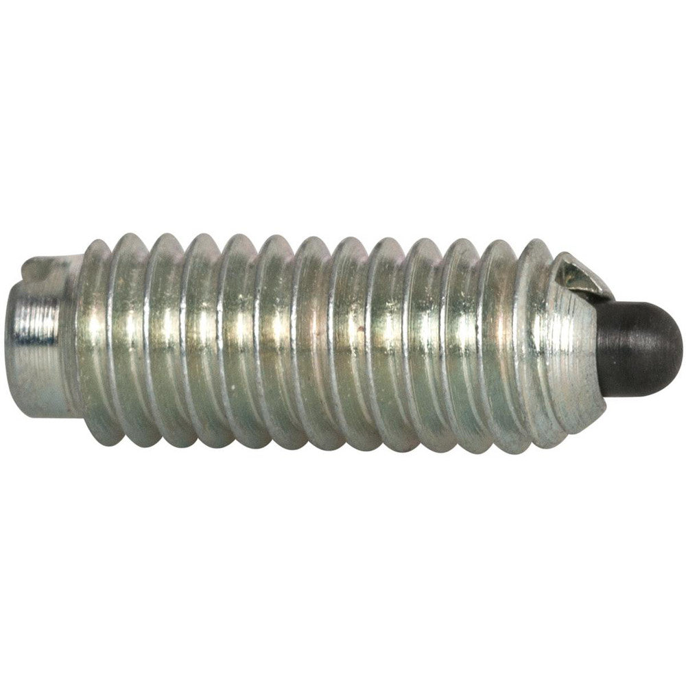 Vlier M50 Threaded Spring Plunger #8-36, 0.437" Thread Length, 0.07" Dia, 0.052" Projection