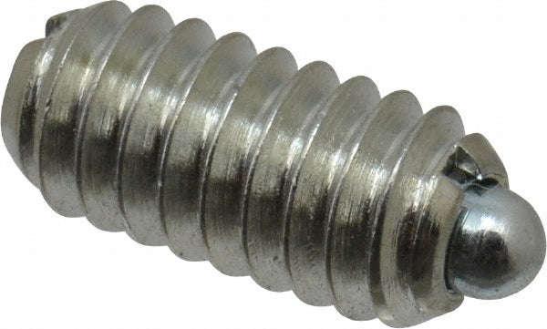 Vlier M55 Threaded Spring Plunger 1/4-20, 0.531" Thread Length, 0.119" Dia, 0.078" Projection
