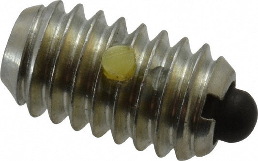 Vlier M56N Threaded Spring Plunger 5/16-18, 0.562" Thread Length, 0.135" Dia, 0.084" Projection