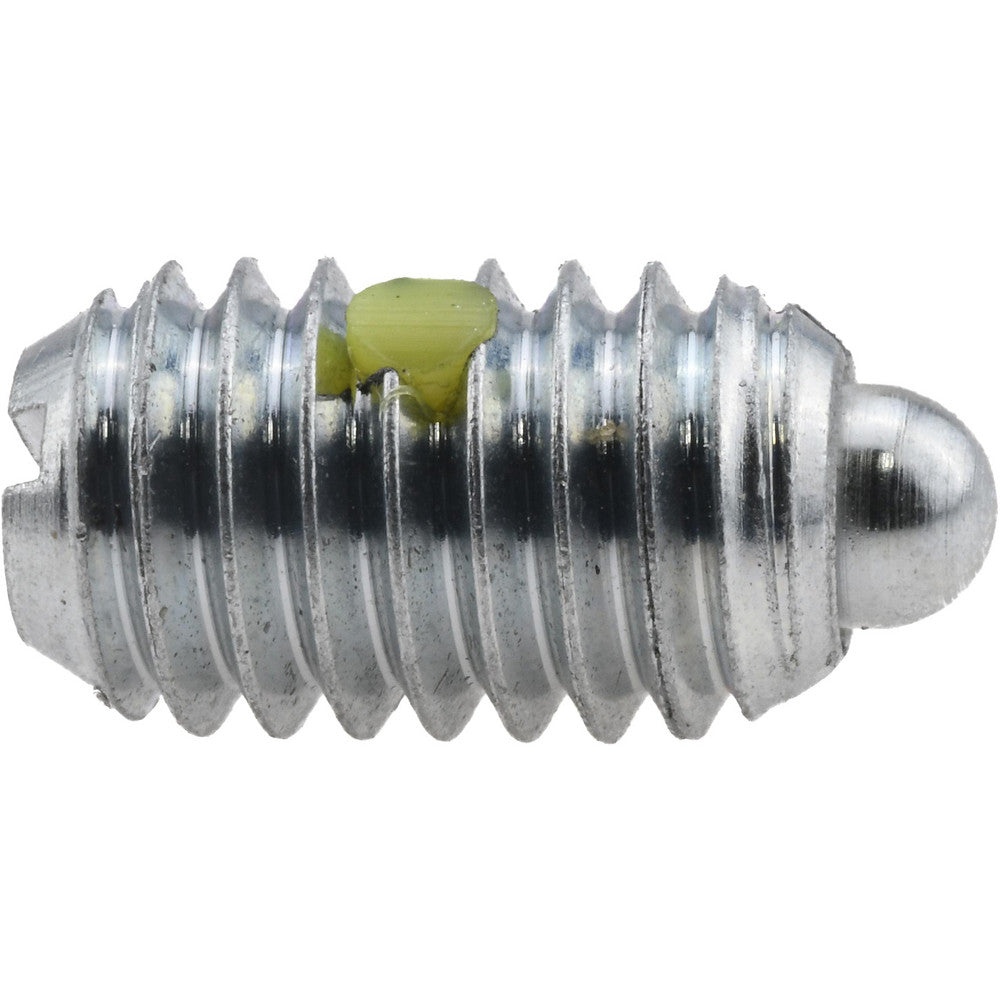 Vlier M59N Threaded Spring Plunger 3/8-16, 5/8" Thread Length, 0.186" Dia, 0.11" Projection