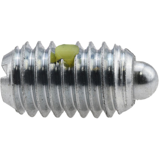 Vlier M59N Threaded Spring Plunger 3/8-16, 5/8" Thread Length, 0.186" Dia, 0.11" Projection