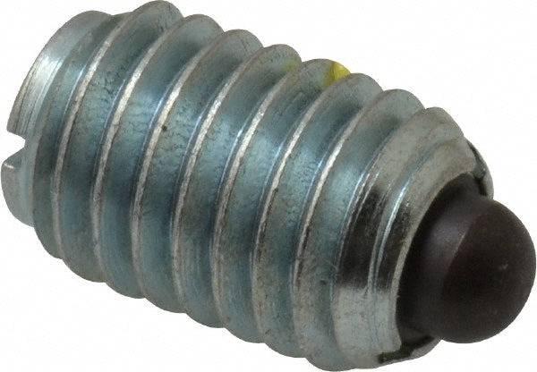 Vlier M60N Threaded Spring Plunger 1/2-13, 3/4" Thread Length, 0.248" Dia, 0.151" Projection
