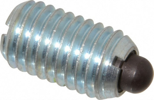 Vlier M62N Threaded Spring Plunger 5/8-11, 1.062" Thread Length, 0.31" Dia, 0.215" Projection