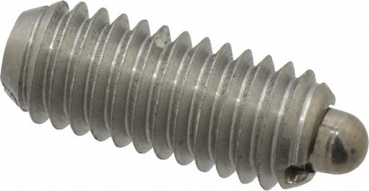 Vlier SSM53 Threaded Spring Plunger #10-32, 0.468" Thread Length, 0.093" Dia, 0.065" Projection