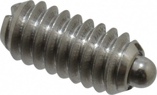 Vlier SSM55 Threaded Spring Plunger 1/4-20, 0.531" Thread Length, 0.119" Dia, 0.078" Projection