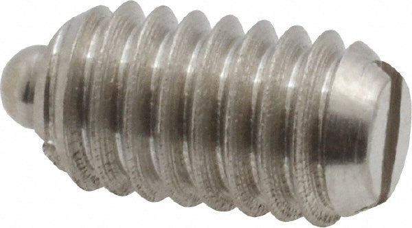 Vlier SSM56 Threaded Spring Plunger 5/16-18, 0.562" Thread Length, 0.135" Dia, 0.084" Projection
