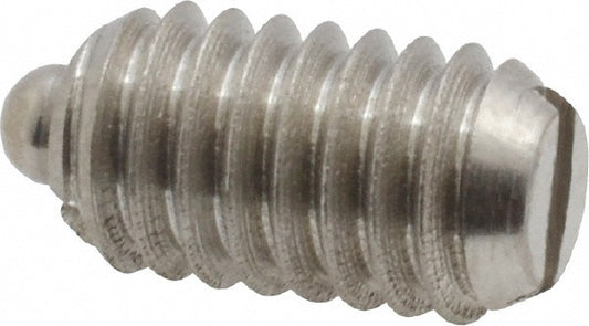 Vlier SSM56 Threaded Spring Plunger 5/16-18, 0.562" Thread Length, 0.135" Dia, 0.084" Projection