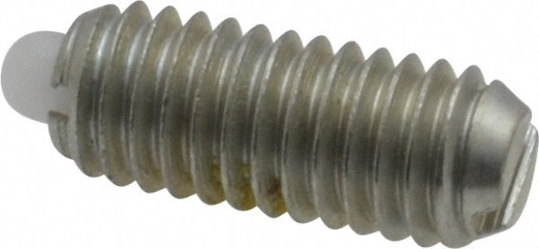 Vlier NM52P Threaded Spring Plunger #10-32, 0.468" Thread Length, 0.093" Dia, 0.065" Projection