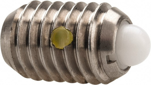 Vlier SSMD60N Threaded Spring Plunger 1/2-13, 3/4" Thread Length, 0.248" Dia, 0.151" Projection