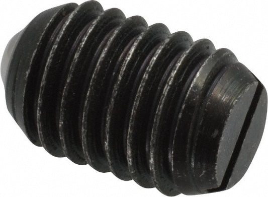 Vlier B60N Threaded Ball Plunger 1/2-13, 0.281" Ball Dia, 3/4" Body Length, 0.072" Max Ball Reach