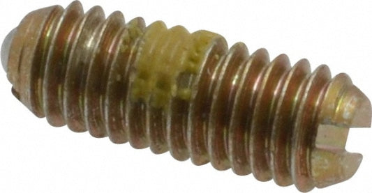 Vlier BH52P Threaded Ball Plunger 10-32, 0.094" Ball Dia, 0.513" Body Length, 0.025" Max Ball Reach