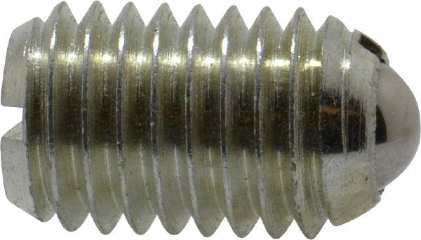Vlier BL62 Threaded Ball Plunger 5/8-11, 0.375" Ball Dia, 0.984" Body Length, 0.096" Max Ball Reach