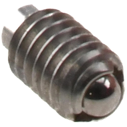 Vlier SSB46 Threaded Ball Plunger 4-48, 0.062" Ball Dia, 0.187" Body Length, 0.02" Max Ball Reach