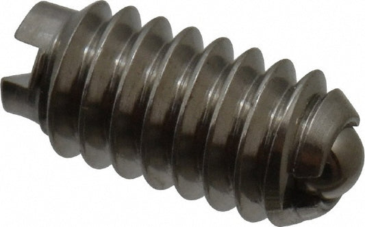 Vlier SSB47 Threaded Ball Plunger 5-40, 0.062" Ball Dia, 1/4" Body Length, 0.02" Max Ball Reach