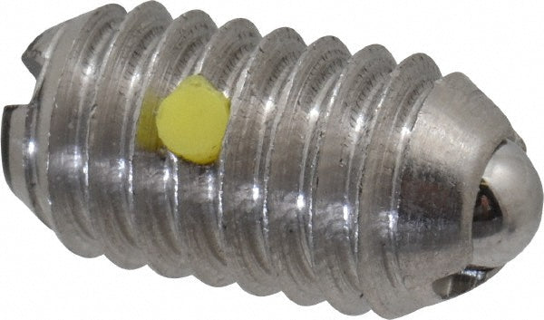 Vlier SSB56N Threaded Ball Plunger 5/16-18, 0.156" Ball Dia, 0.578" Body Length, 0.04" Max Ball Reach