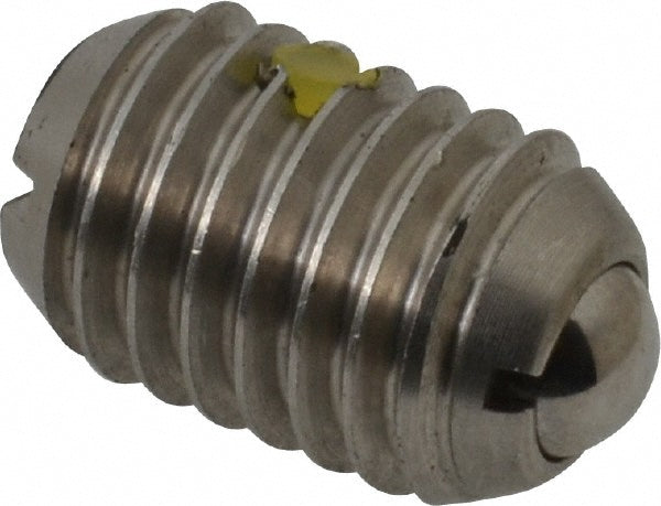 Vlier SSB60N Threaded Ball Plunger 1/2-13, 0.281" Ball Dia, 3/4" Body Length, 0.072" Max Ball Reach