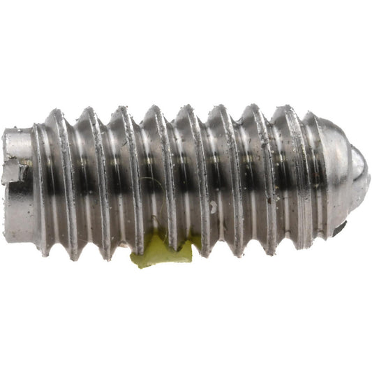 Vlier SSBH54N Threaded Ball Plunger 1/4-20, 0.125" Ball Dia, 0.531" Body Length, 0.035" Max Ball Reach