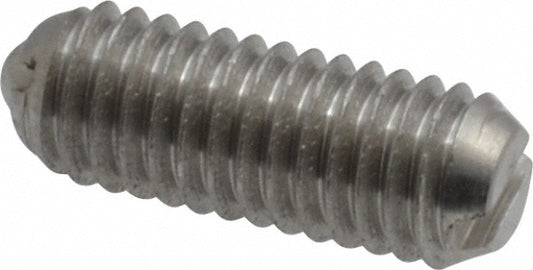 Vlier SSBL52 Threaded Ball Plunger 10-32, 0.094" Ball Dia, 0.513" Body Length, 0.025" Max Ball Reach