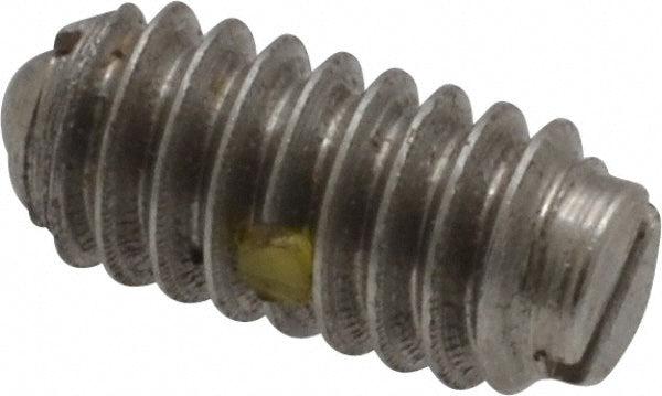 Vlier SSBL54N Threaded Ball Plunger 1/4-20, 0.125" Ball Dia, 0.531" Body Length, 0.035" Max Ball Reach